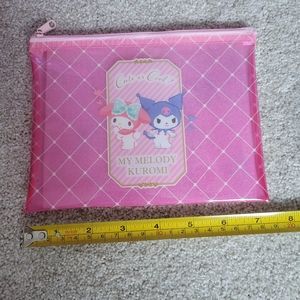 MyMelody & Kuromi Small Clear Pouch